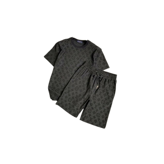 Ensemble Short T-Shirt Louis Vuitton Noir